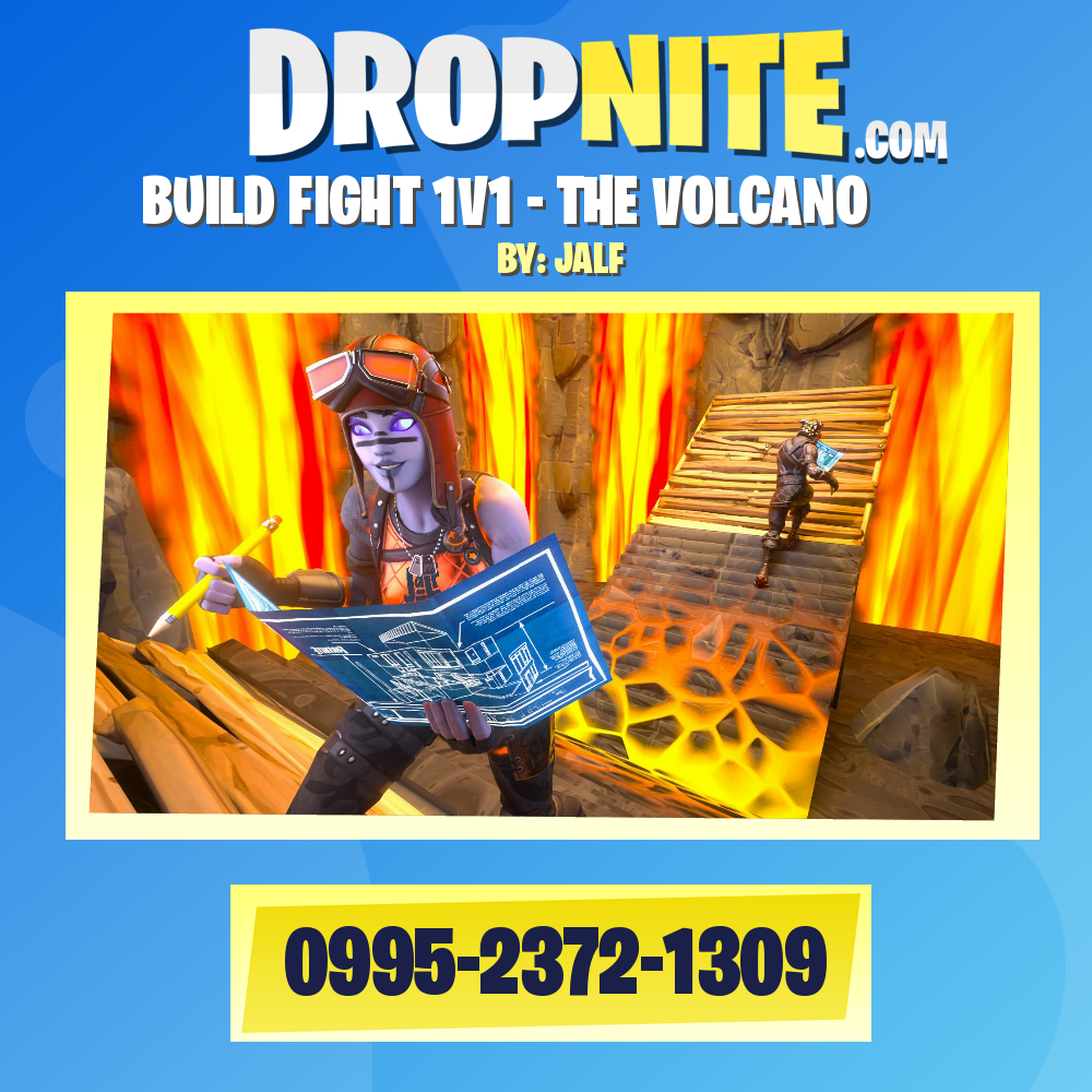 BUILD FIGHT 1V1 - THE VOLCANO