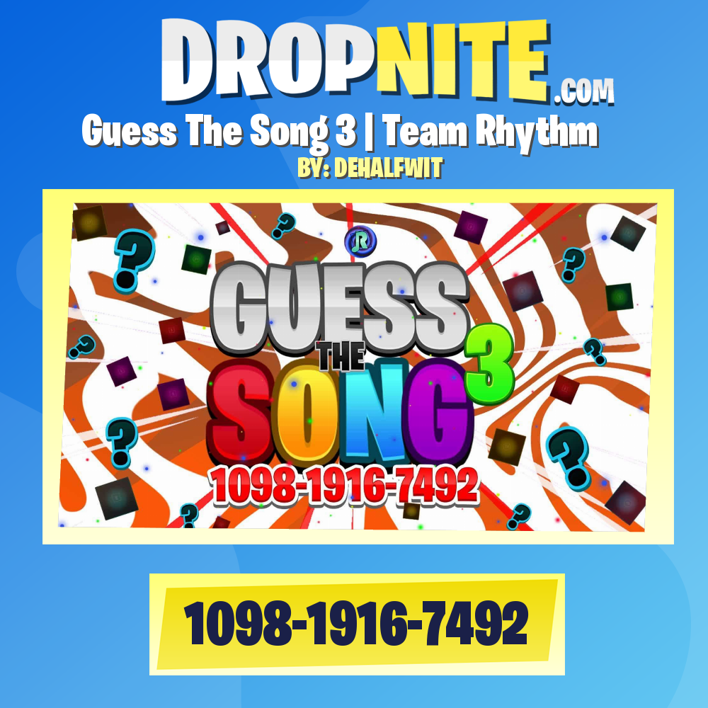 Guess The Song 3 | Team Rhythm