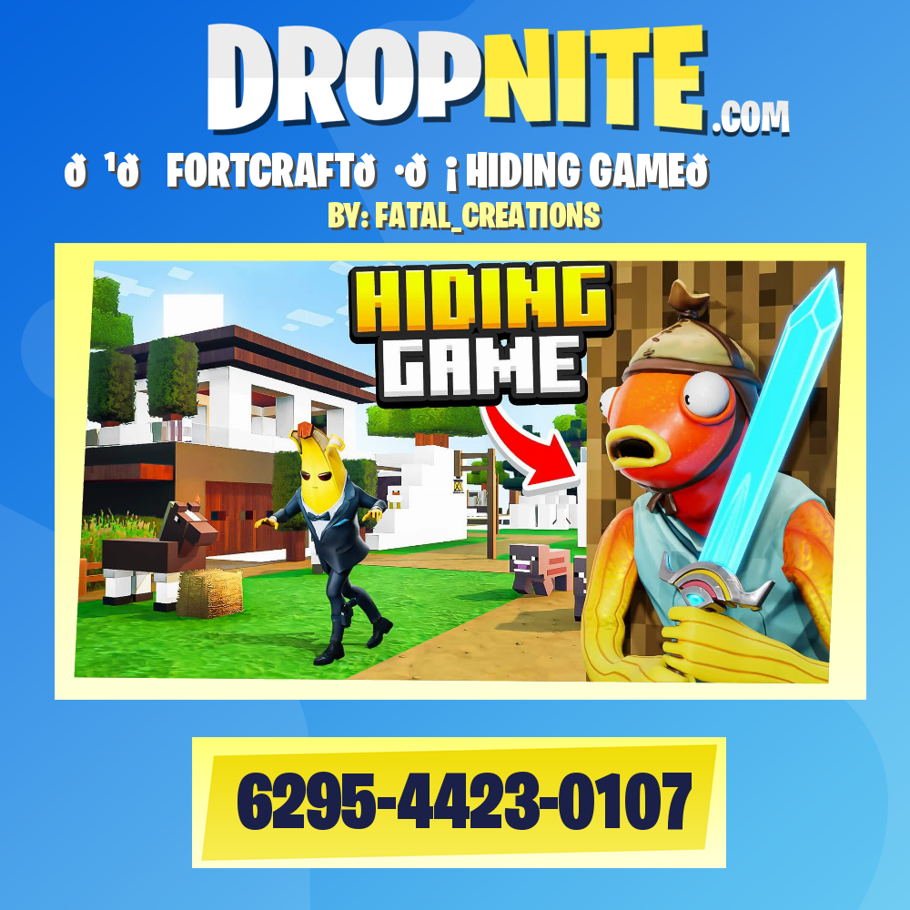 🏹💎FORTCRAFT🐷🗡️HIDING GAME👀
