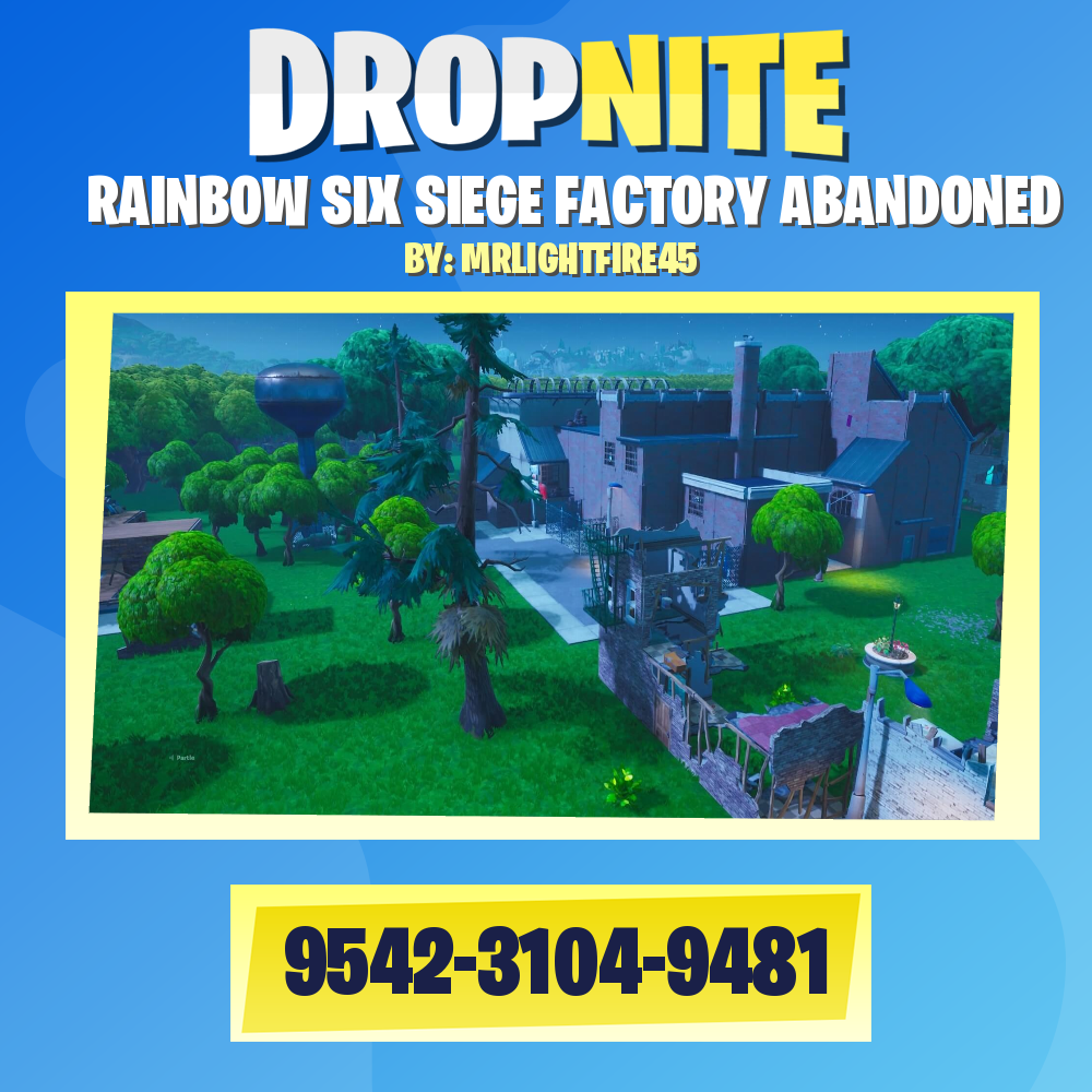 RAINBOW SIX SIEGE FACTORY ABANDONED