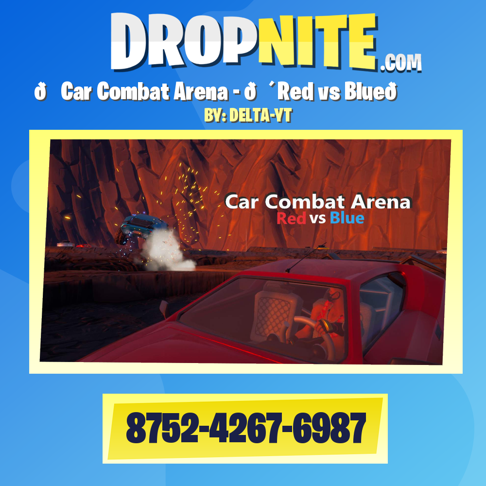 🏎Car Combat Arena - 🔴Red vs Blue🔵