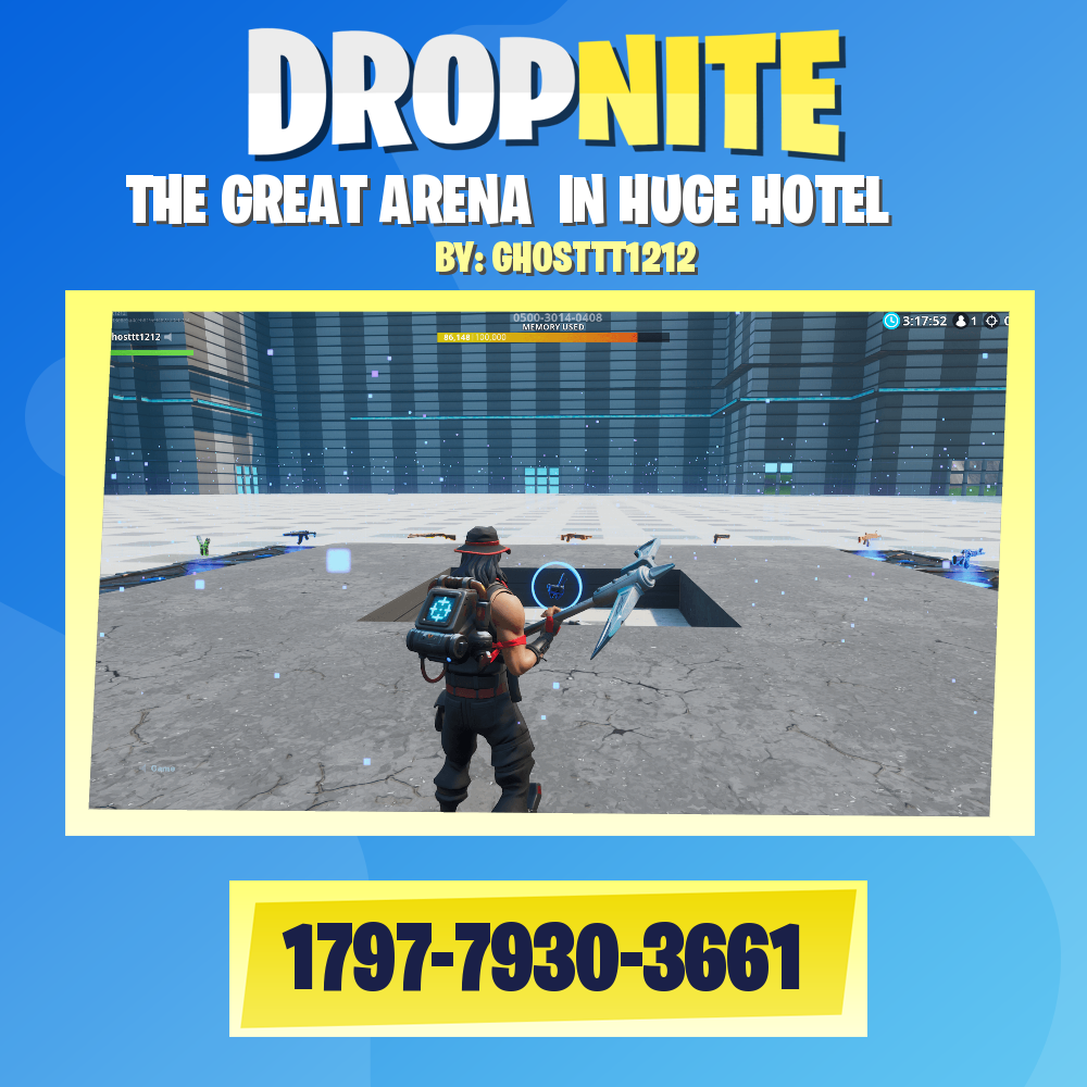 THE GREAT ARENA  IN HUGE HOTEL