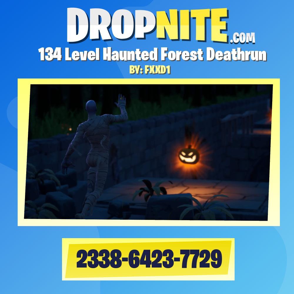 134 Level Haunted Forest Deathrun