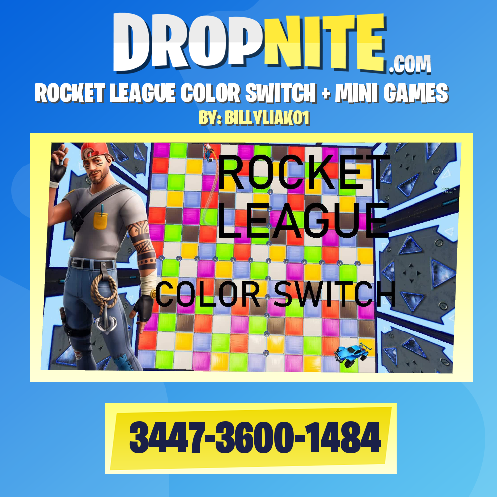 ROCKET LEAGUE COLOR SWITCH + MINI GAMES