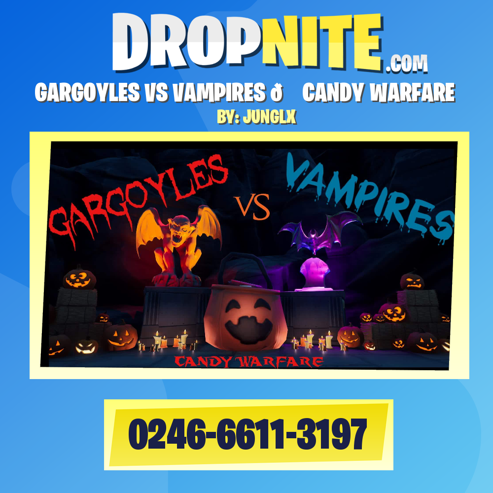 GARGOYLES VS VAMPIRES 🍬 CANDY WARFARE