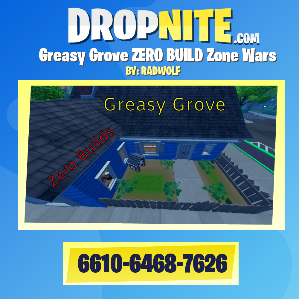 Greasy Grove ZERO BUILD Zone Wars