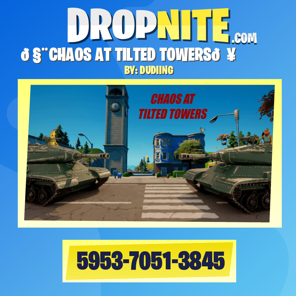 🧨CHAOS AT TILTED TOWERS💥☢️