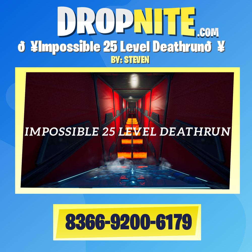 🔥Impossible 25 Level Deathrun🔥