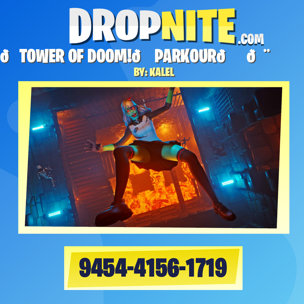 💀TOWER OF DOOM!💀 PARKOUR🏃‍♀️💨