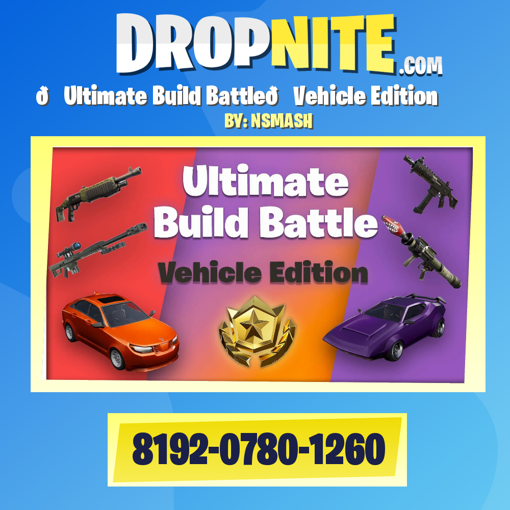 🌟Ultimate Build Battle🌟Vehicle Edition