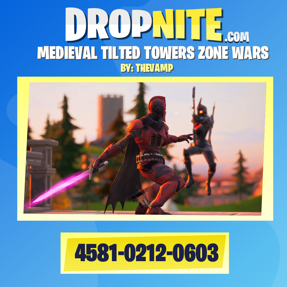 MEDIEVAL TILTED TOWERS ROYALE