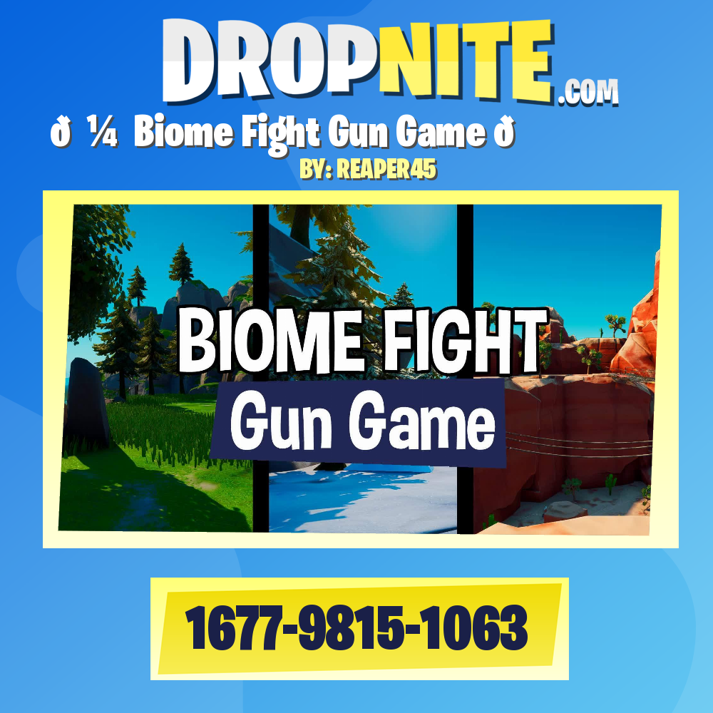 🖼️ Biome Fight Gun Game 🏔️
