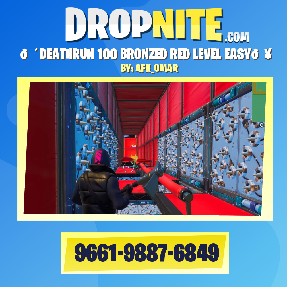 🔴DEATHRUN 100 BRONZED RED LEVEL EASY🔥