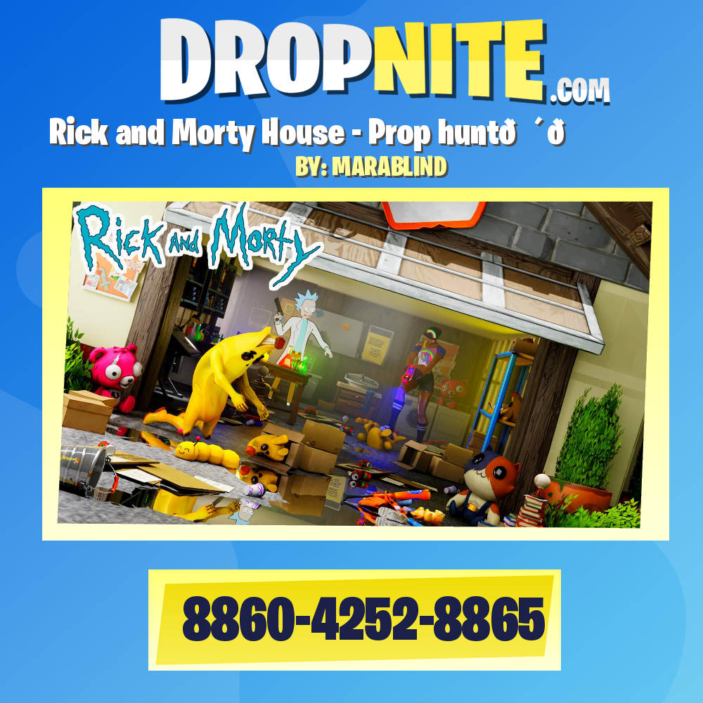 Rick and Morty House - Prop hunt👴👦