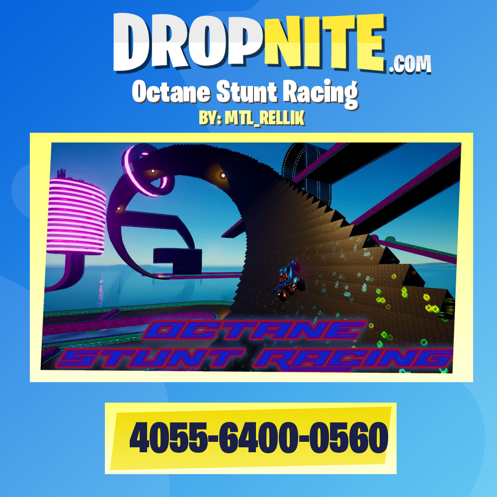 STUNT RACE - Fortnite Creative Map Code - Dropnite
