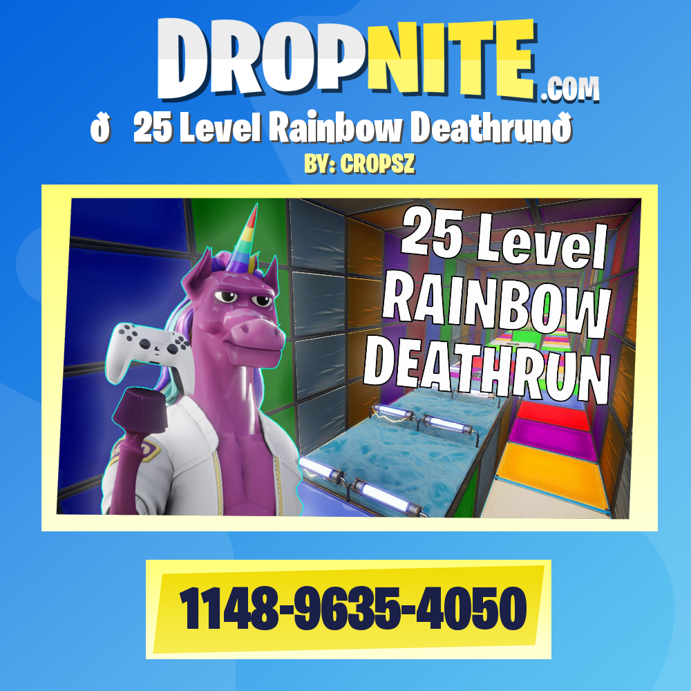 🌈25 Level Rainbow Deathrun🌈