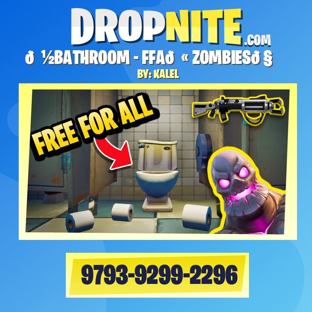 🚽BATHROOM - FFA🔫 ZOMBIES🧟