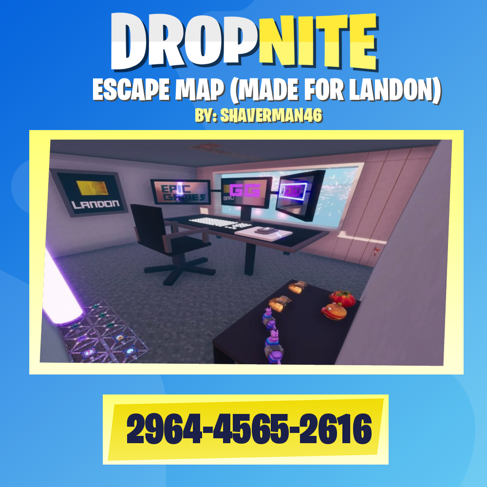 ESCAPE MAP (MADE FOR LANDON)