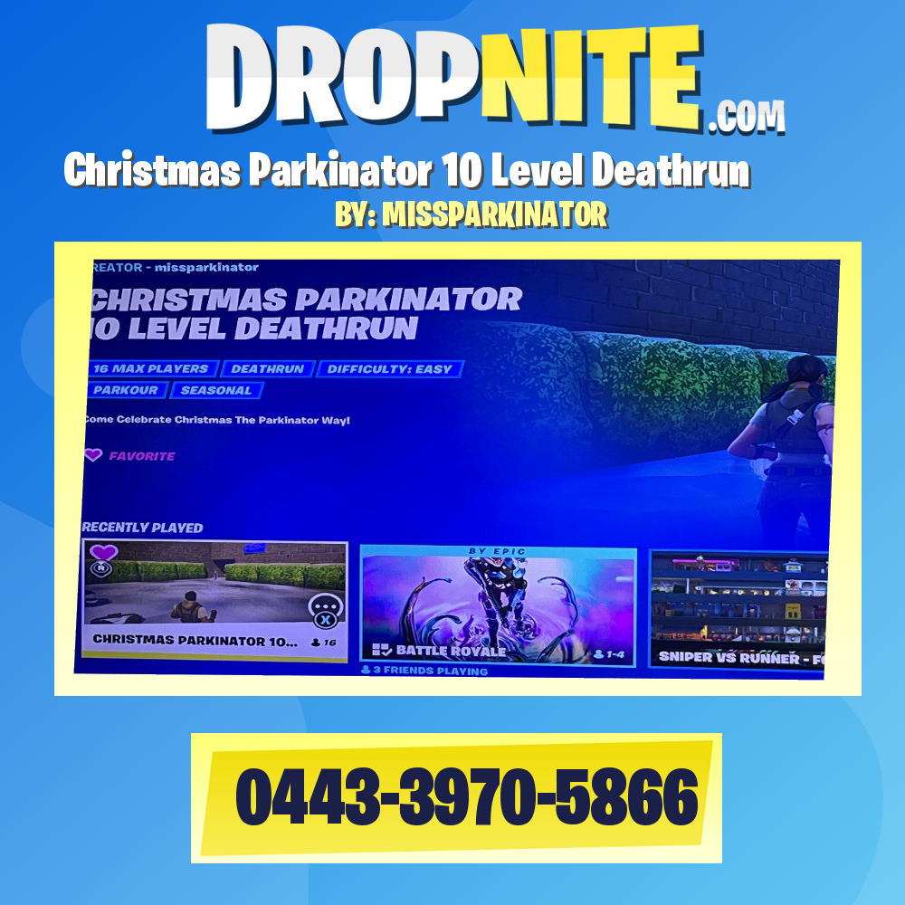 Christmas Parkinator 10 Level Deathrun