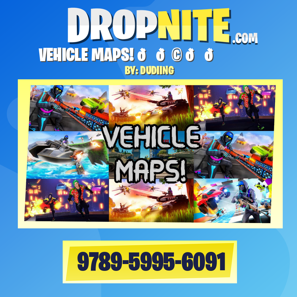 VEHICLE MAPS! 🚗🛩️🚁🚤