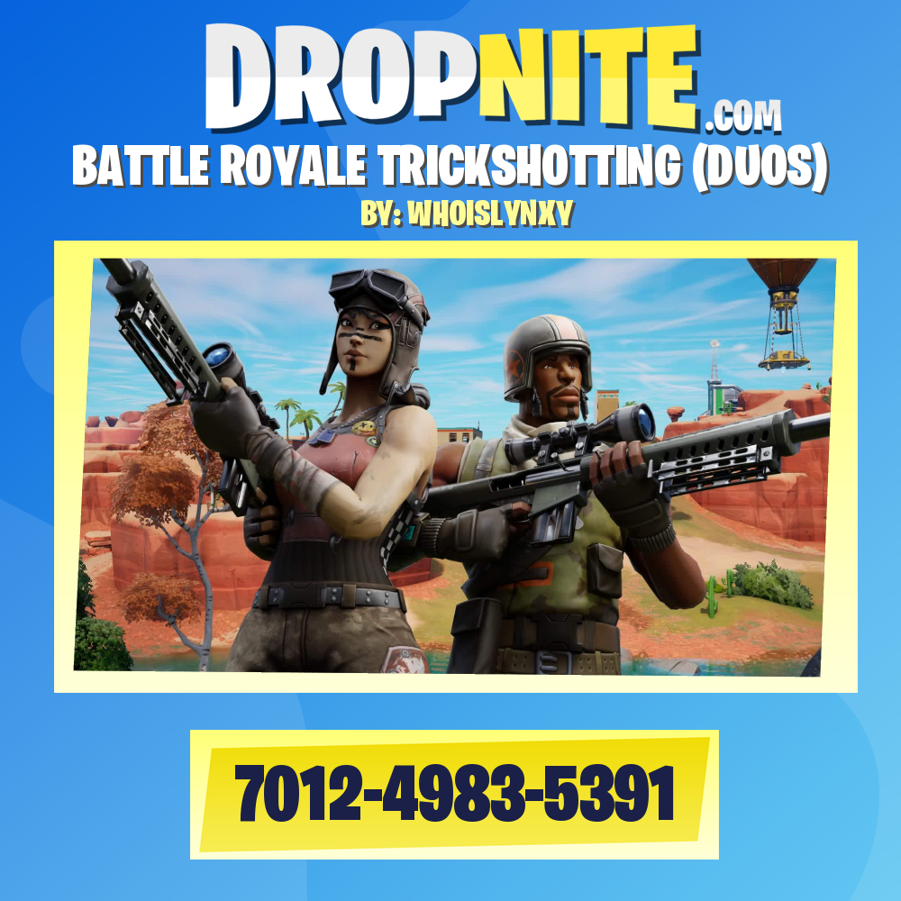 BATTLE ROYALE TRICKSHOTTING (DUOS)
