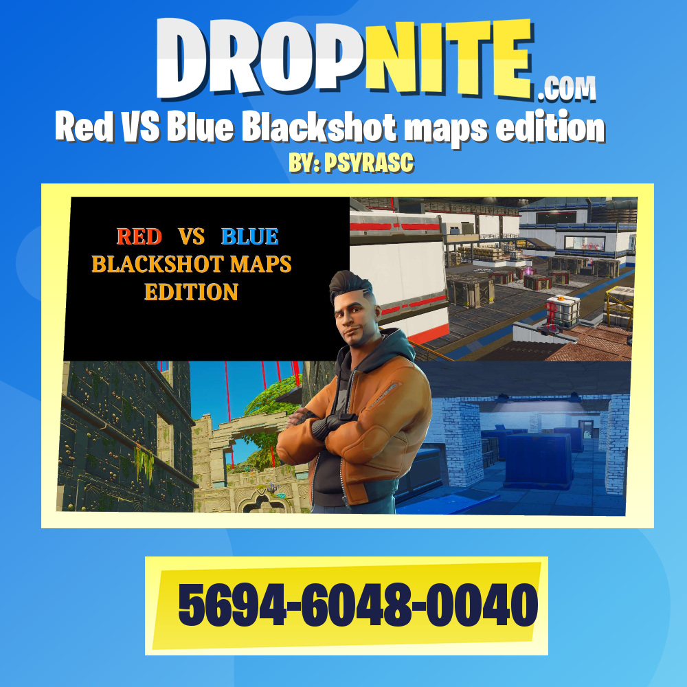 Red VS Blue Blackshot maps edition