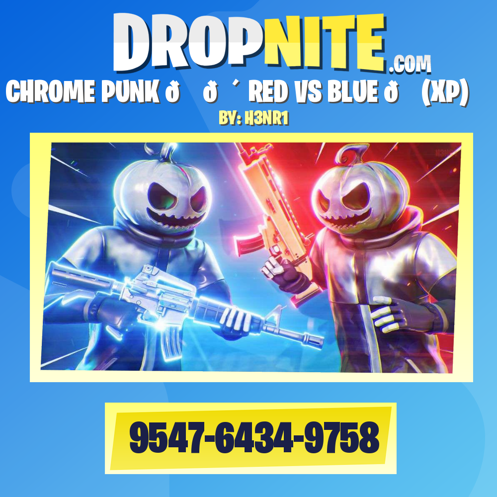 ⭐CHROME PUNK 👑 🔴 RED VS BLUE 🔵 (XP)