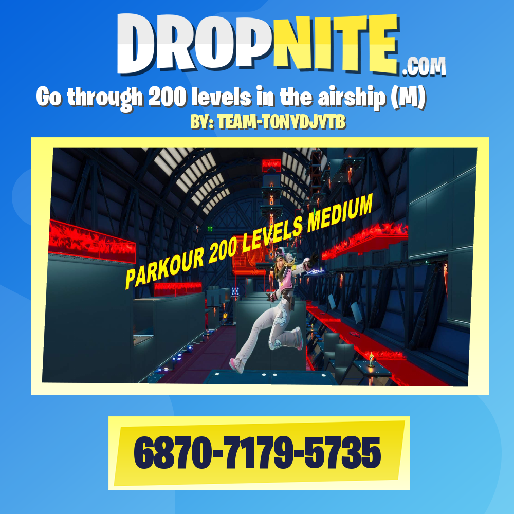 Go through 200 levels in the airship (M)