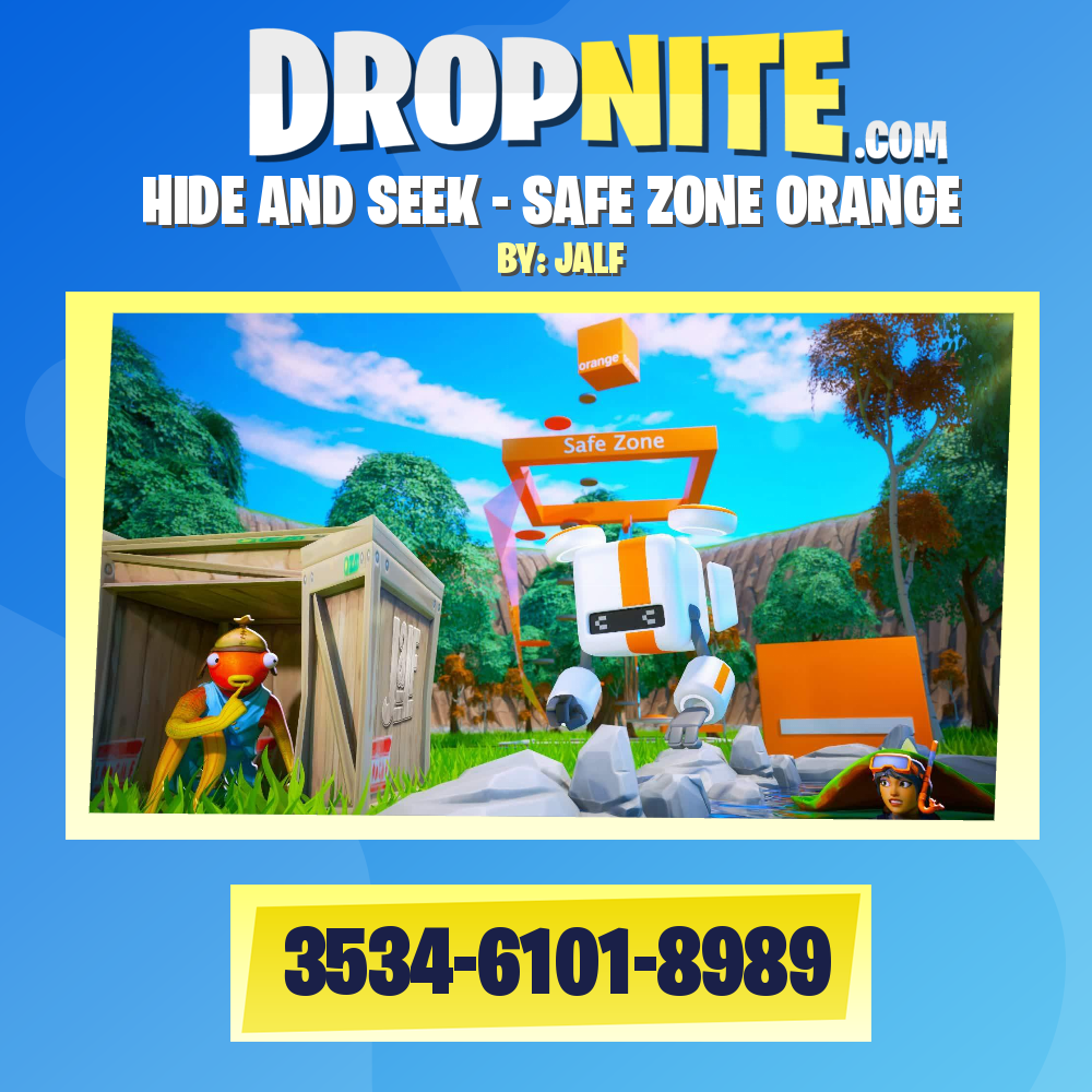 HIDE AND SEEK - SAFE ZONE ORANGE