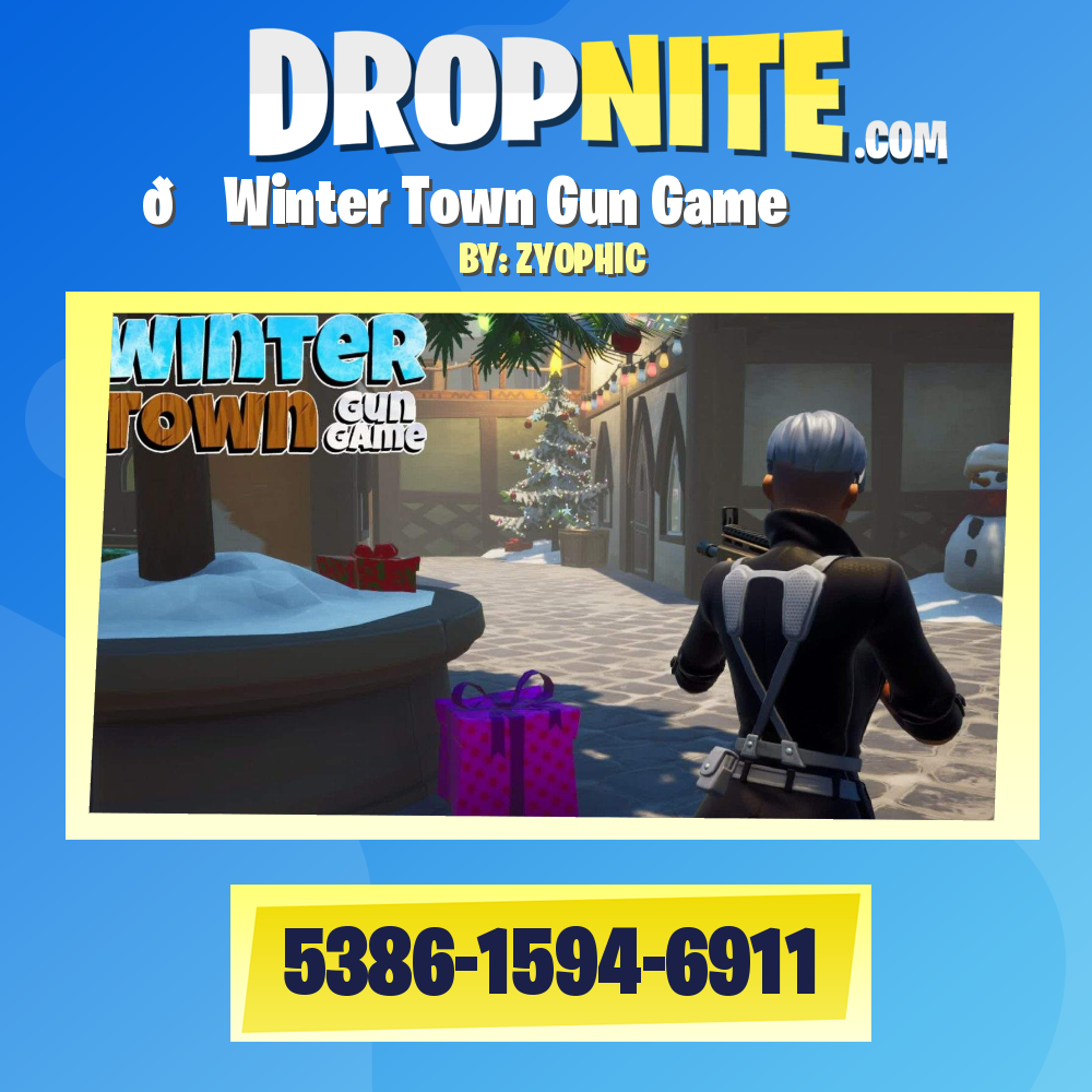 🎄 Winter Town Gun Game ☃️