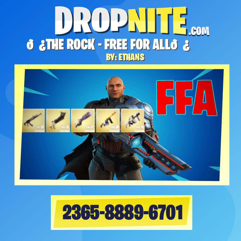 🗿THE ROCK - FREE FOR ALL🗿