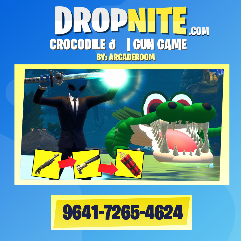 CROCODILE 🐊 | GUN GAME