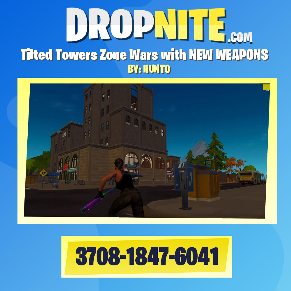 Tilted Towers Zone Wars with NEW WEAPONS