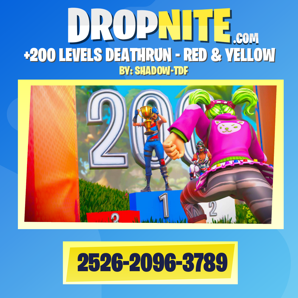+200 LEVELS DEATHRUN - RED & YELLOW