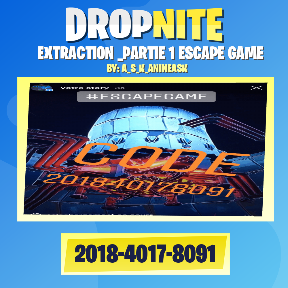 EXTRACTION _PARTIE 1 ESCAPE GAME