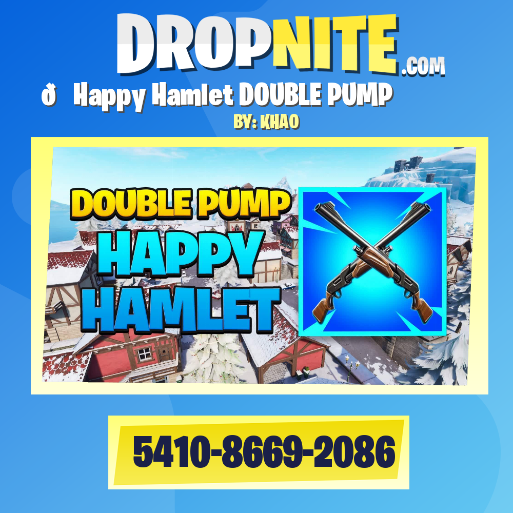 🏠Happy Hamlet DOUBLE PUMP☃️