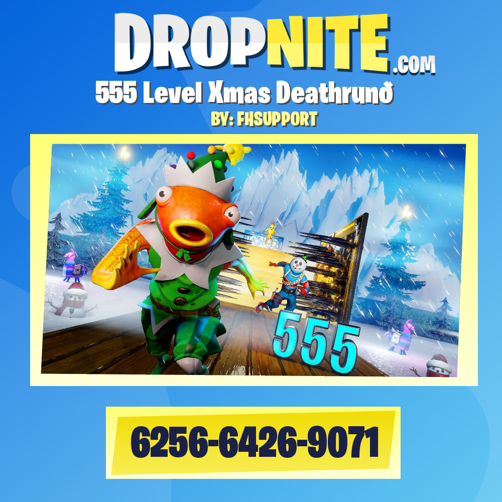 555 Level Xmas Deathrun🎁