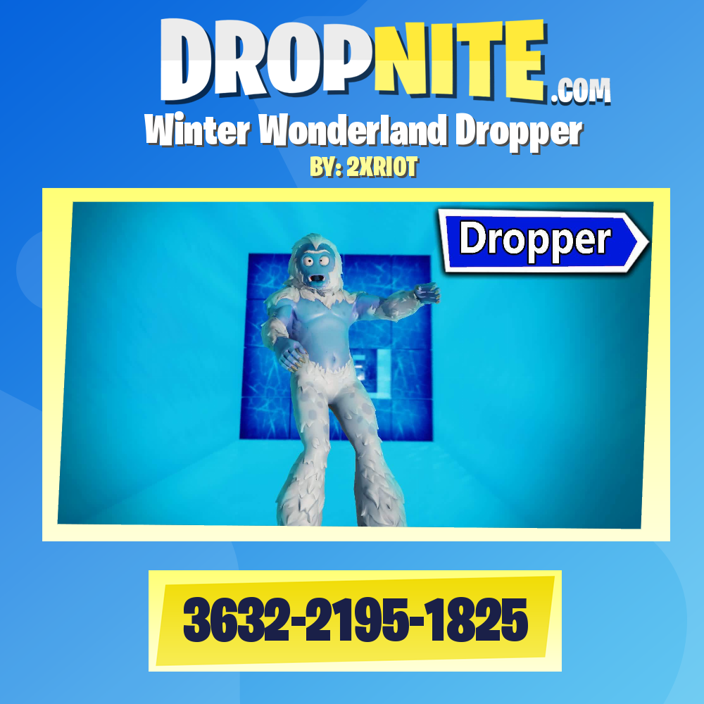 Winter Wonderland Dropper