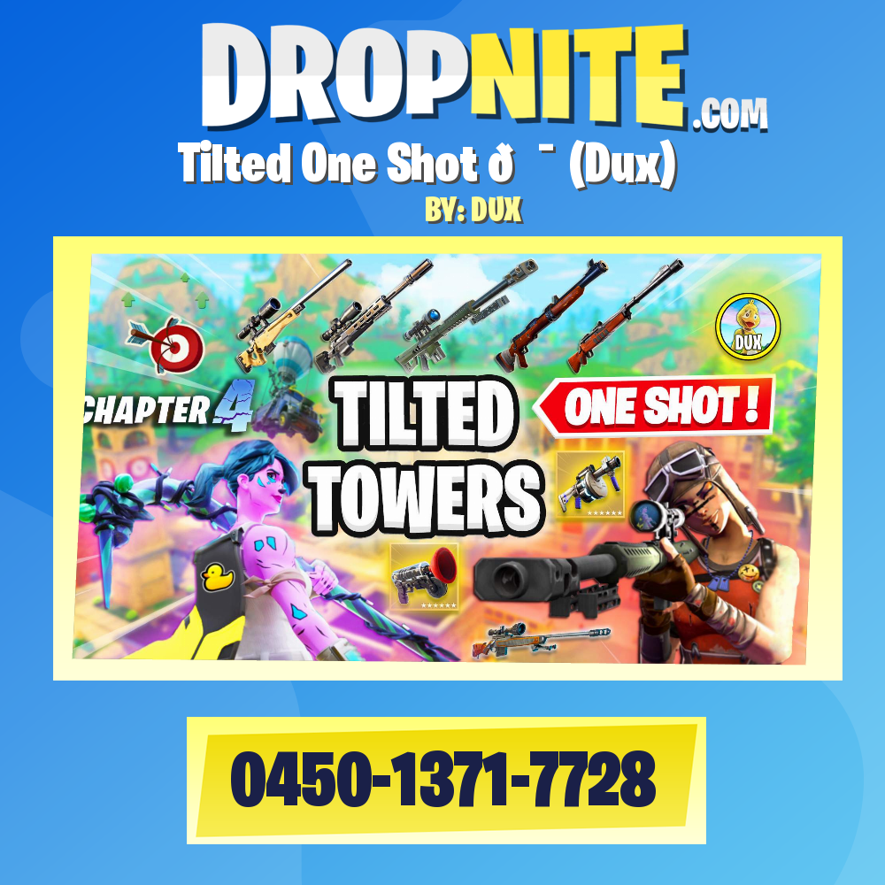 Sniper One Shot [ Dux ] – Fortnite Creative Map Code