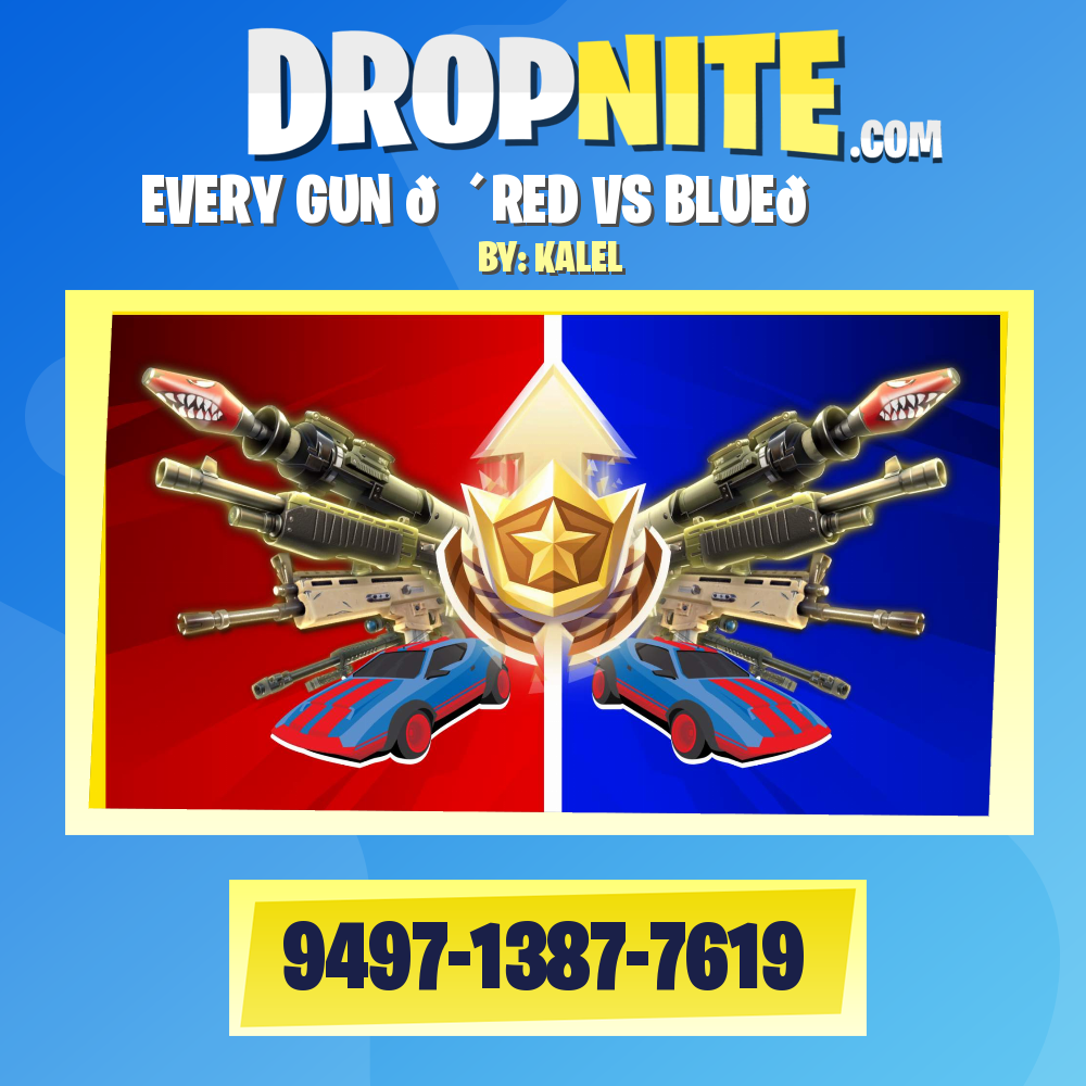 EVERY GUN 🔴RED VS BLUE🔵
