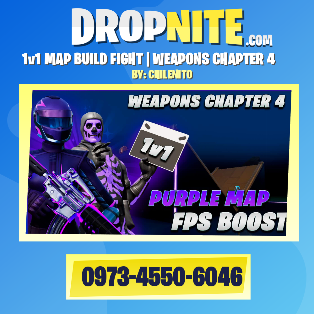 1v1 MAP BUILD FIGHT | WEAPONS CHAPTER 4