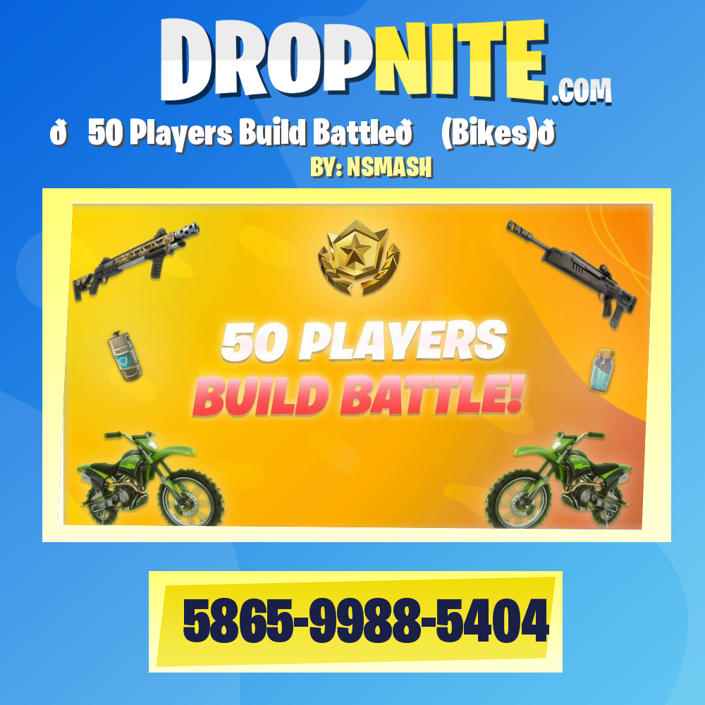 🌟50 Players Build Battle📈 (Bikes)🏍
