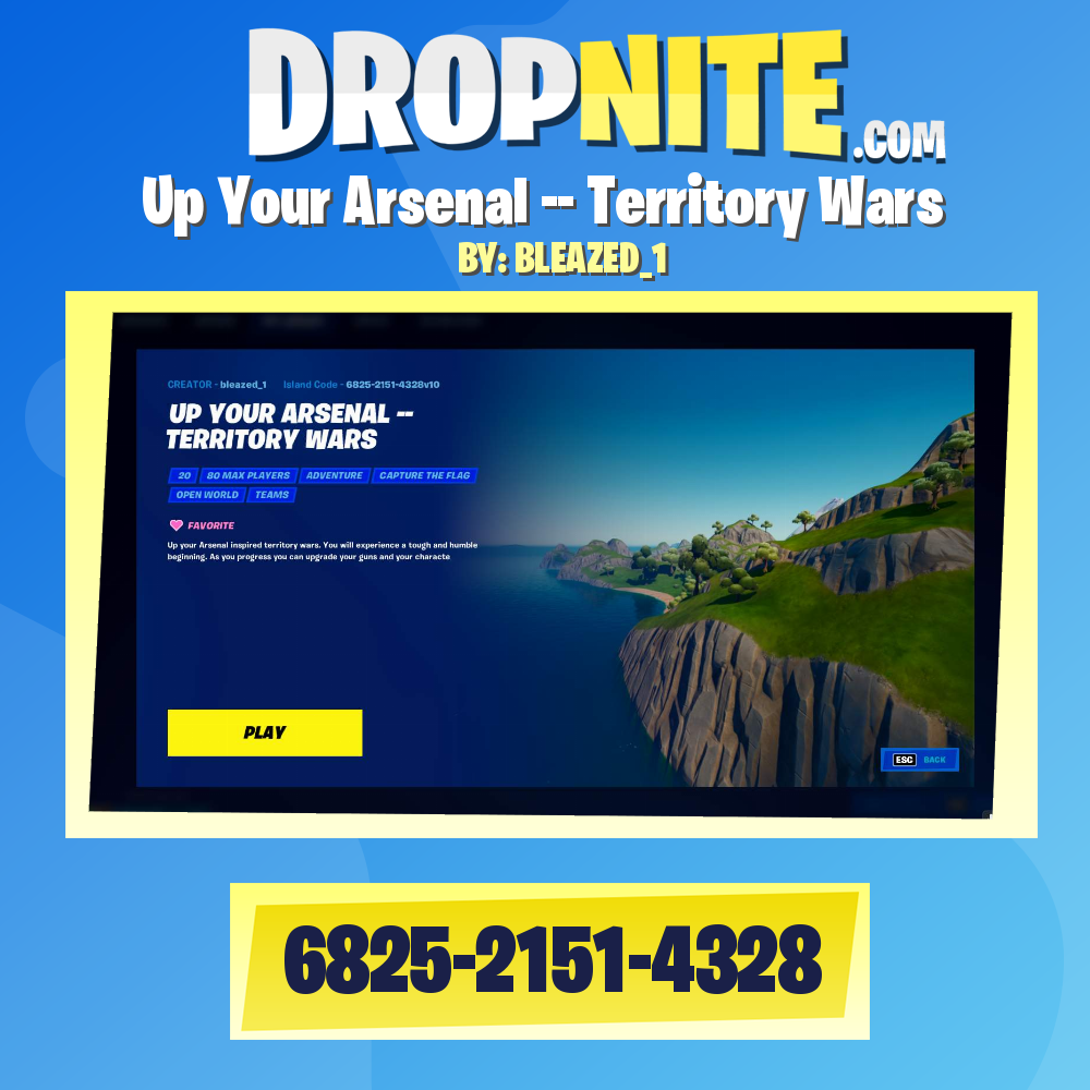 Up Your Arsenal -- Territory Wars