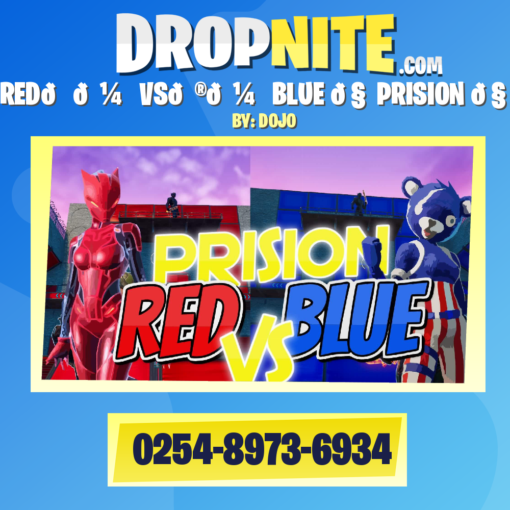 RED💂🏼‍♀️VS👮🏼‍♀️BLUE 🧱 PRISION 🧱