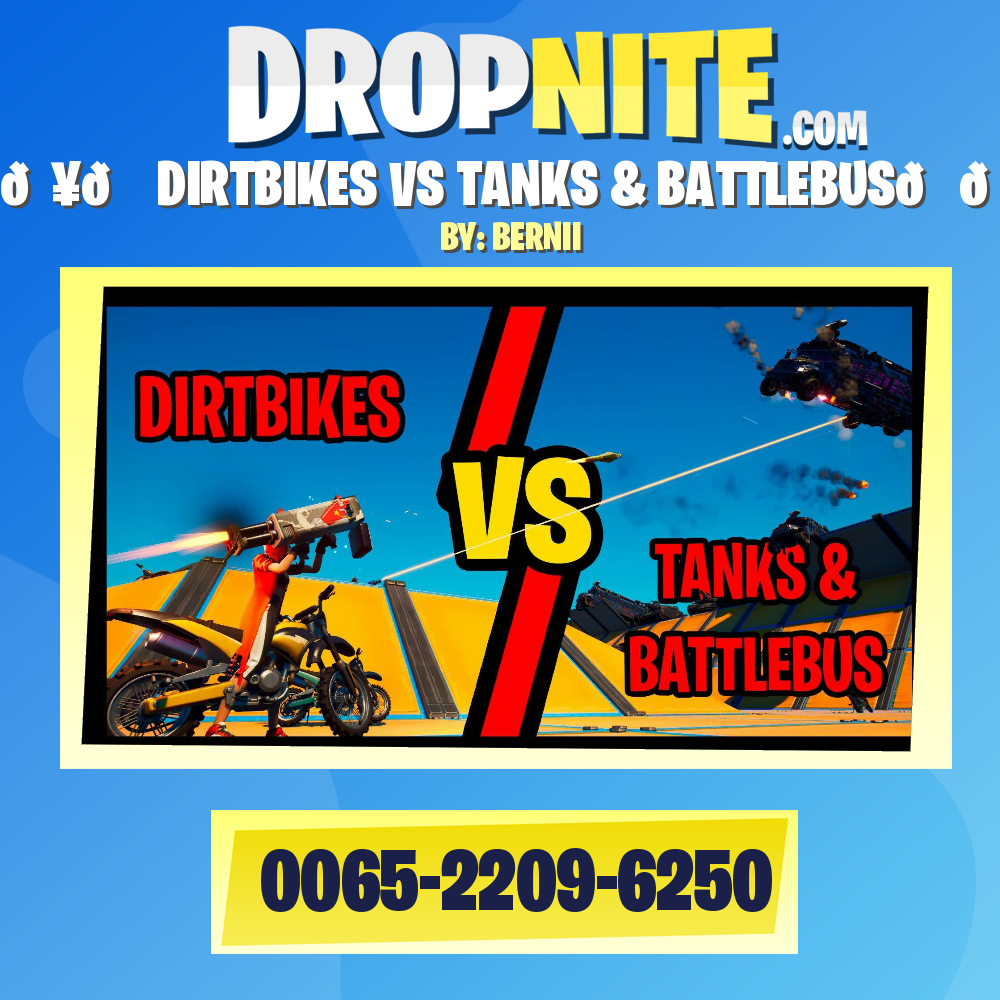 💥🏍️DIRTBIKES VS TANKS & BATTLEBUS🚌💥