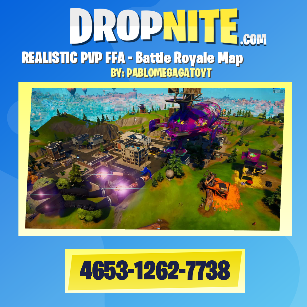 REALISTIC PVP FFA - Battle Royale Map