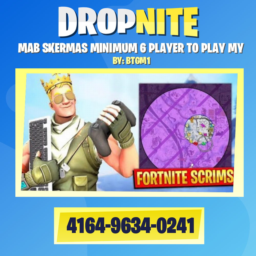 MAB SKERMAS MINIMUM 6 PLAYER TO PLAY MY