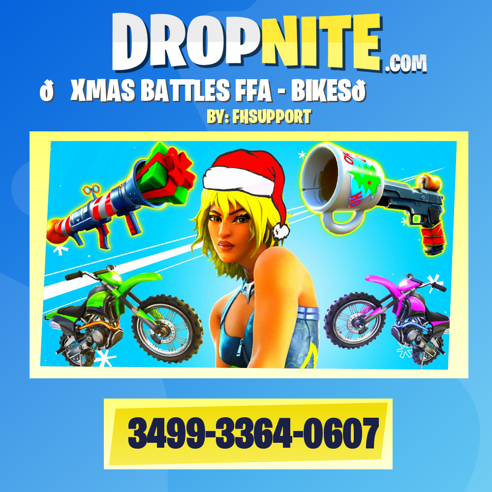 🎅XMAS BATTLES FFA - BIKES🏍️