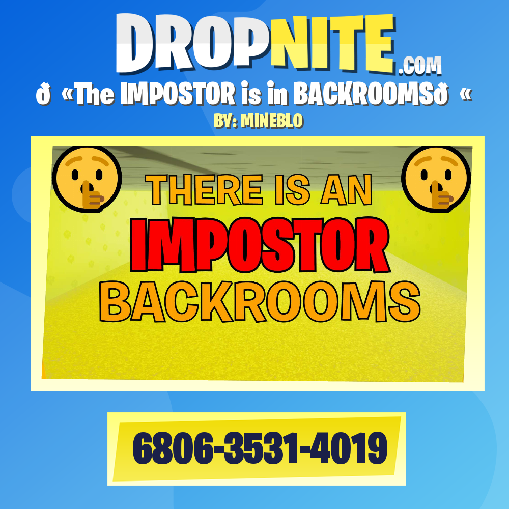 🤫The IMPOSTOR is in BACKROOMS🤫