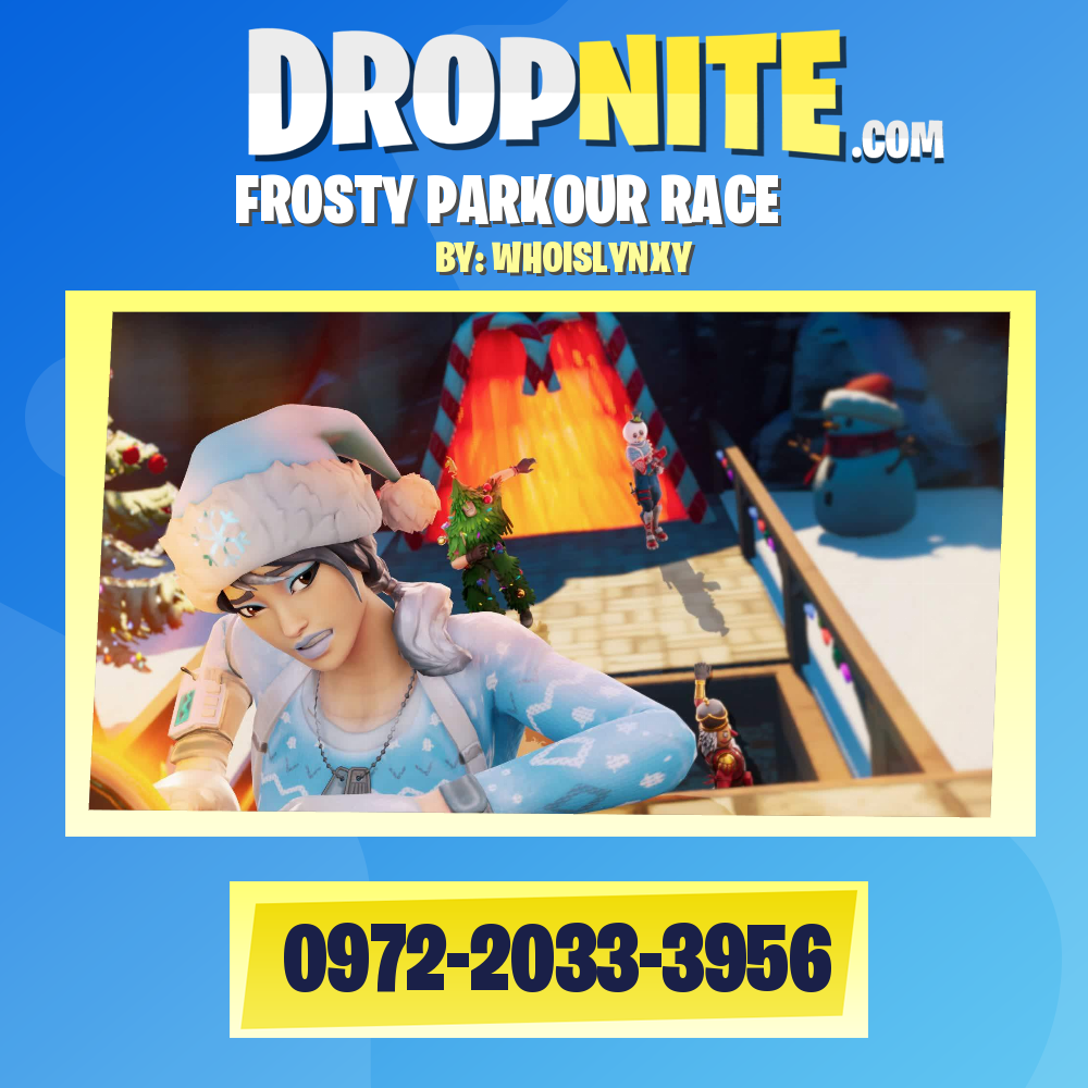 ❄FROSTY PARKOUR RACE❄